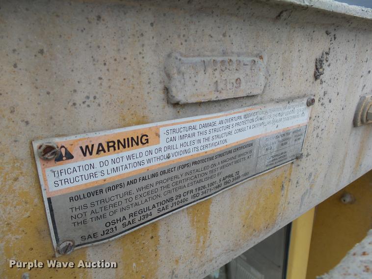 image for item DB4730 1987 Caterpillar 950B wheel loader