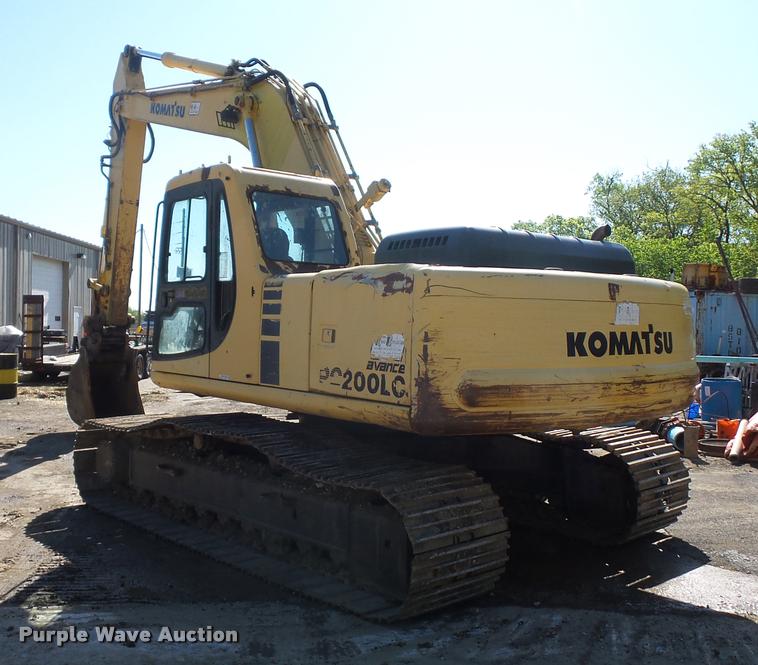 image for item DD9434 2001 Komatsu PC200LC excavator