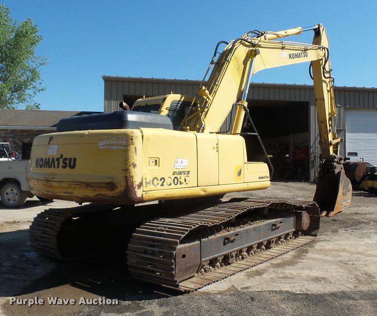 image for item DD9434 2001 Komatsu PC200LC excavator