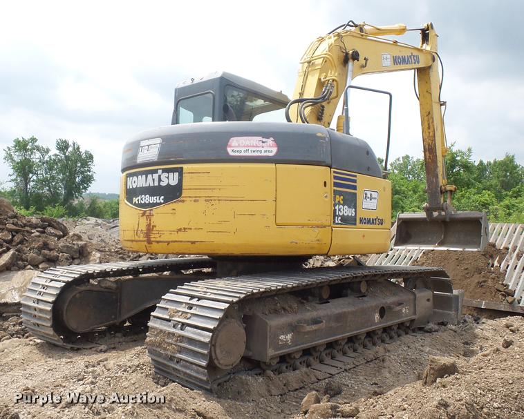 image for item DD9462 Komatsu PC138USLC excavator