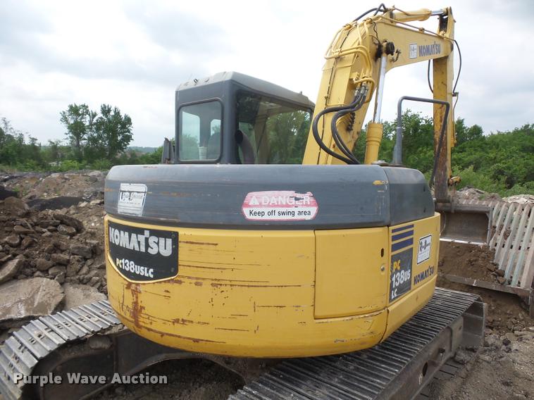 image for item DD9462 Komatsu PC138USLC excavator