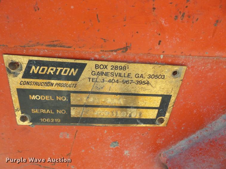image for item DL9694 Norton Clipper 141-AAA concrete saw