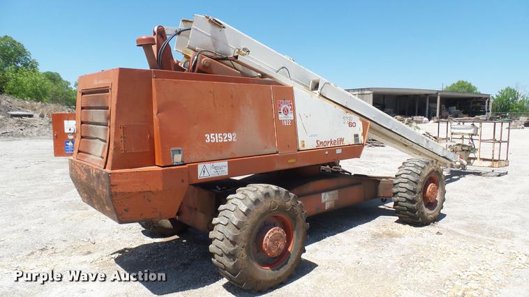 image for item DQ9128 1997 Snorkel TB-A60 boom lift