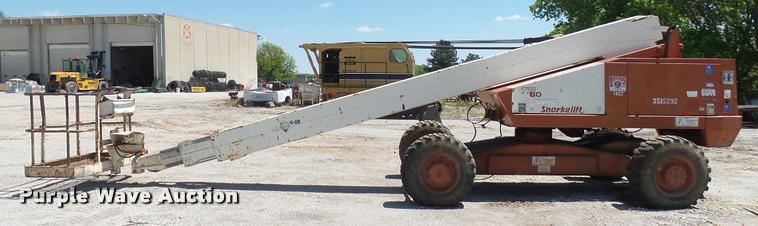 image for item DQ9128 1997 Snorkel TB-A60 boom lift