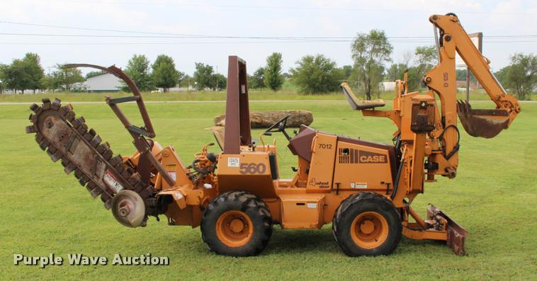 image for item G1074 1994 Case 560 trencher