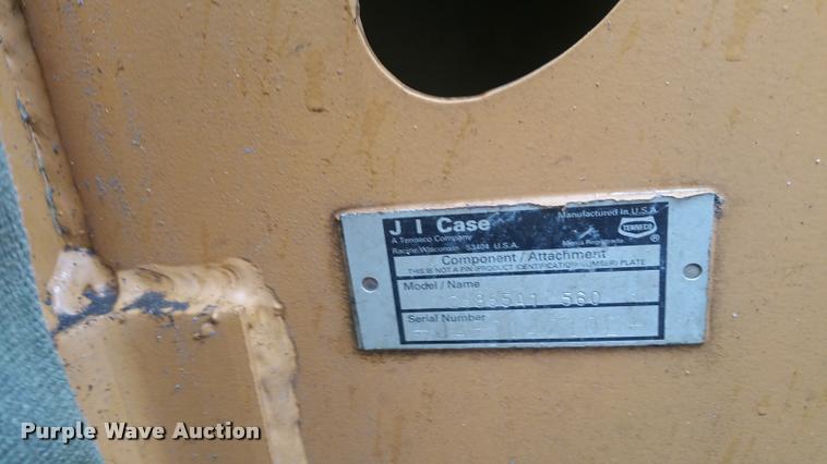 image for item G1074 1994 Case 560 trencher