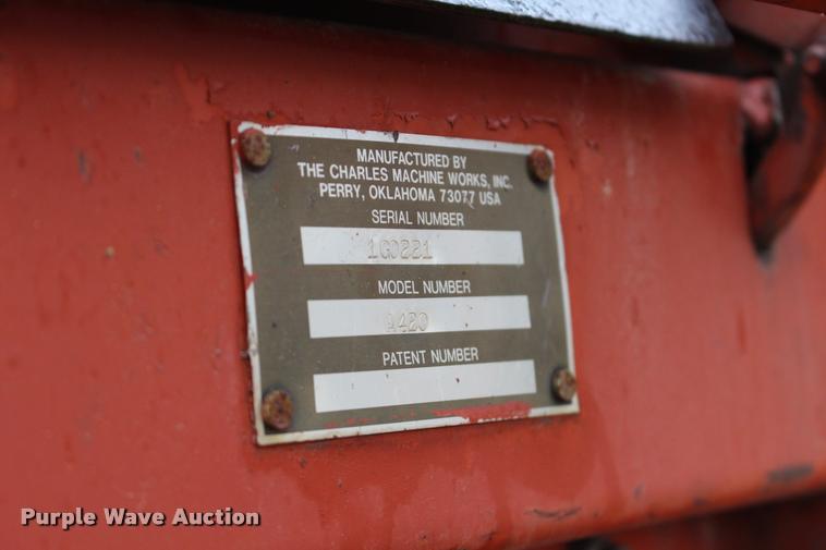 image for item G1075 Ditch Witch 4010DD trencher