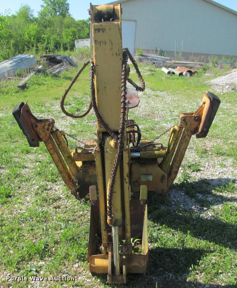 image for item J2503 Case H828533 skid steer backhoe