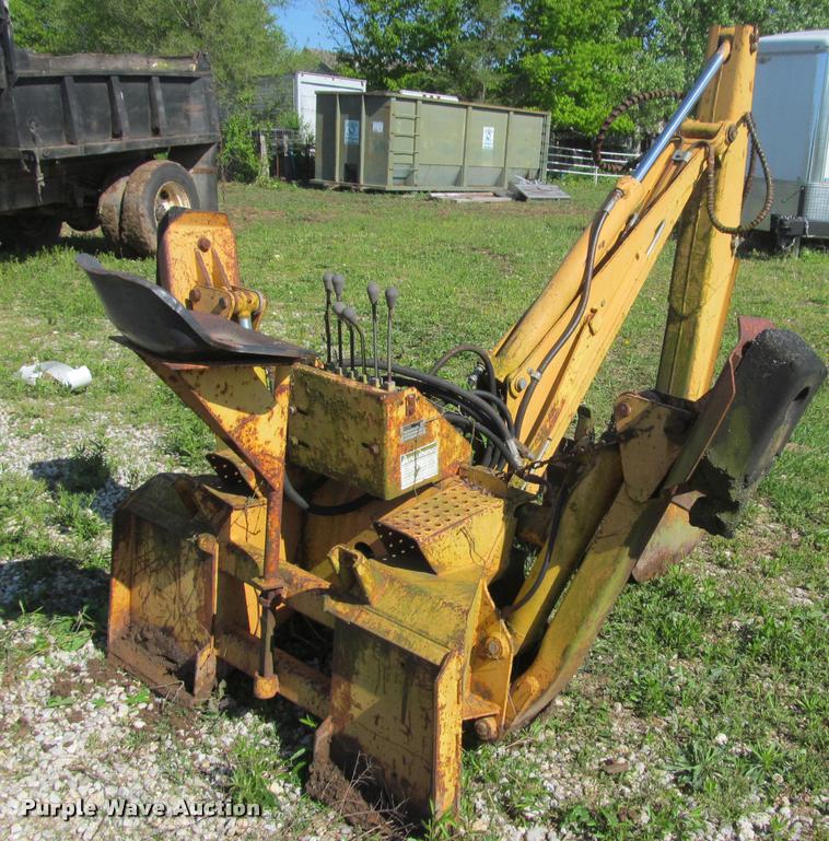 image for item J2503 Case H828533 skid steer backhoe