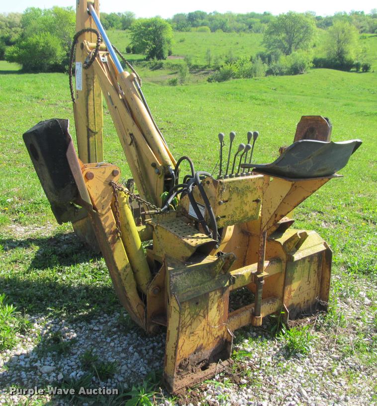 image for item J2503 Case H828533 skid steer backhoe