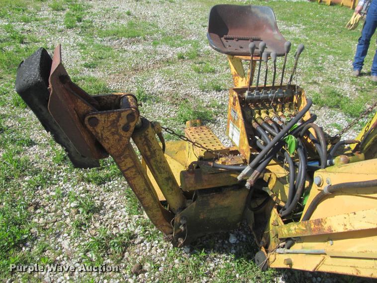image for item J2503 Case H828533 skid steer backhoe
