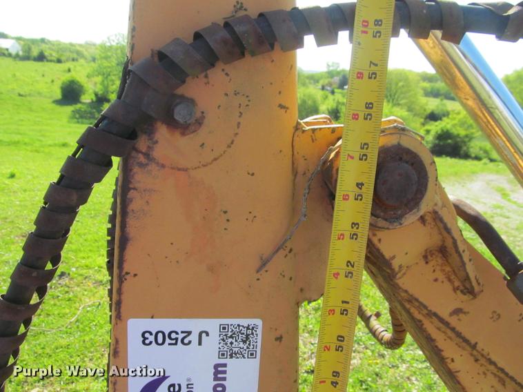 image for item J2503 Case H828533 skid steer backhoe