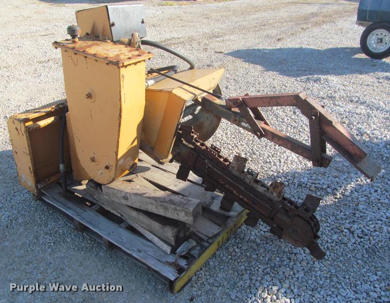 image for item J2508 Skid steer trencher