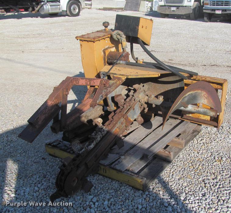 image for item J2508 Skid steer trencher