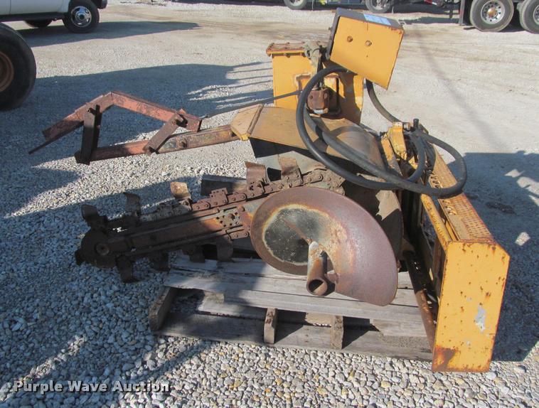 image for item J2508 Skid steer trencher