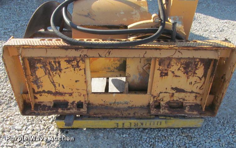 image for item J2508 Skid steer trencher
