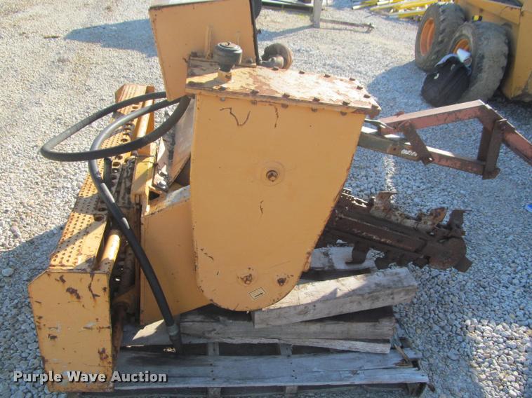 image for item J2508 Skid steer trencher