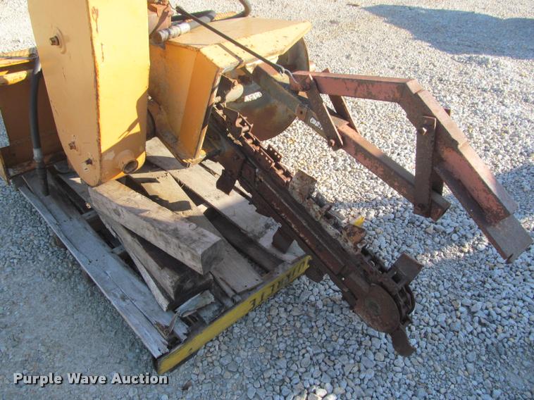 image for item J2508 Skid steer trencher