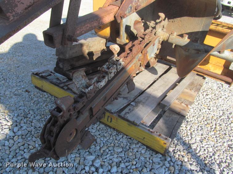 image for item J2508 Skid steer trencher