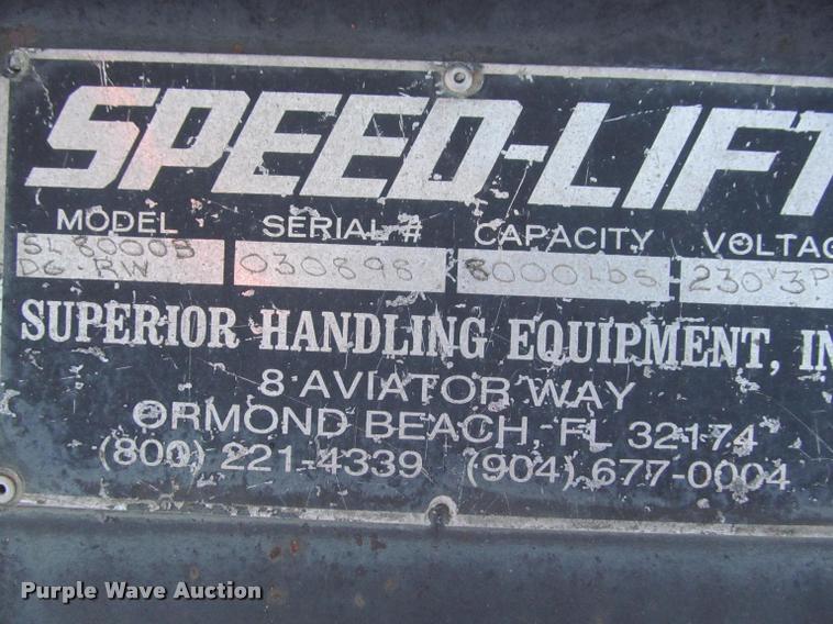 image for item J2510 Speedlift SL8000B DG-RW dock leveler