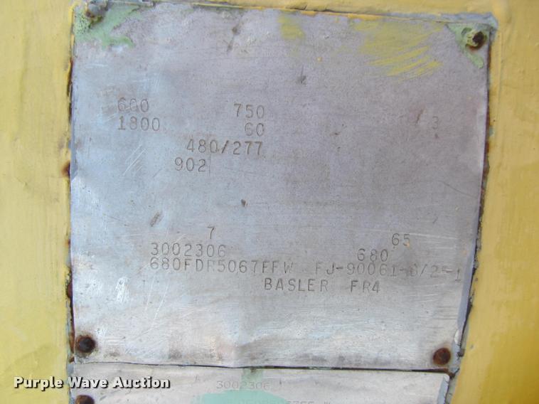 image for item J2511 Cummins generator