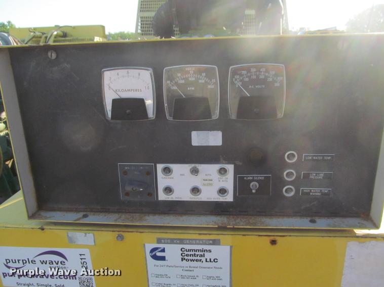 image for item J2511 Cummins generator