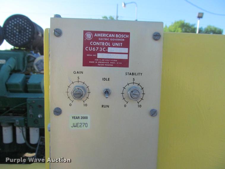 image for item J2512 Cummins generator