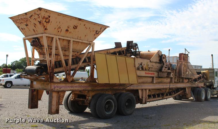 image for item L3126 Cedarapids 30491 jaw crushing plant