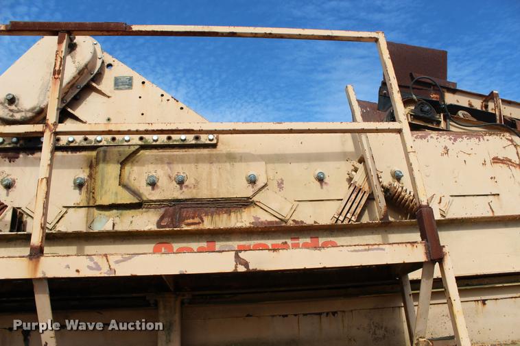 image for item L3126 Cedarapids 30491 jaw crushing plant