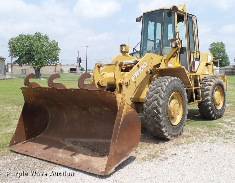 image for item L3139 1994 Fiat-Allis FR100 wheel loader