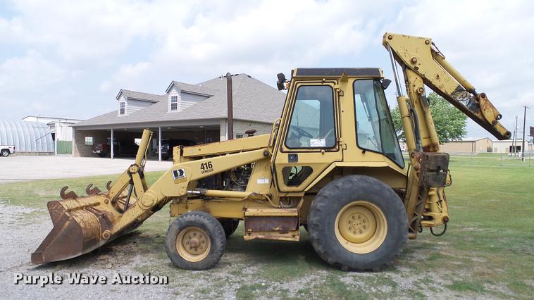 image for item L3143 1991 Caterpillar 416 Series II backhoe