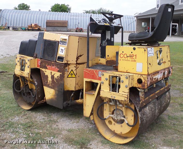 image for item L3145 1992 Dynapac CC121 double drum vibratory roller