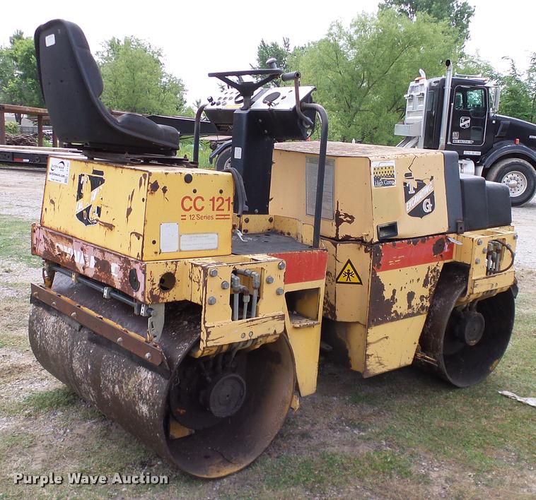image for item L3145 1992 Dynapac CC121 double drum vibratory roller
