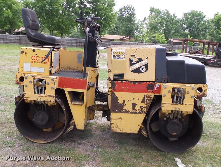 image for item L3145 1992 Dynapac CC121 double drum vibratory roller