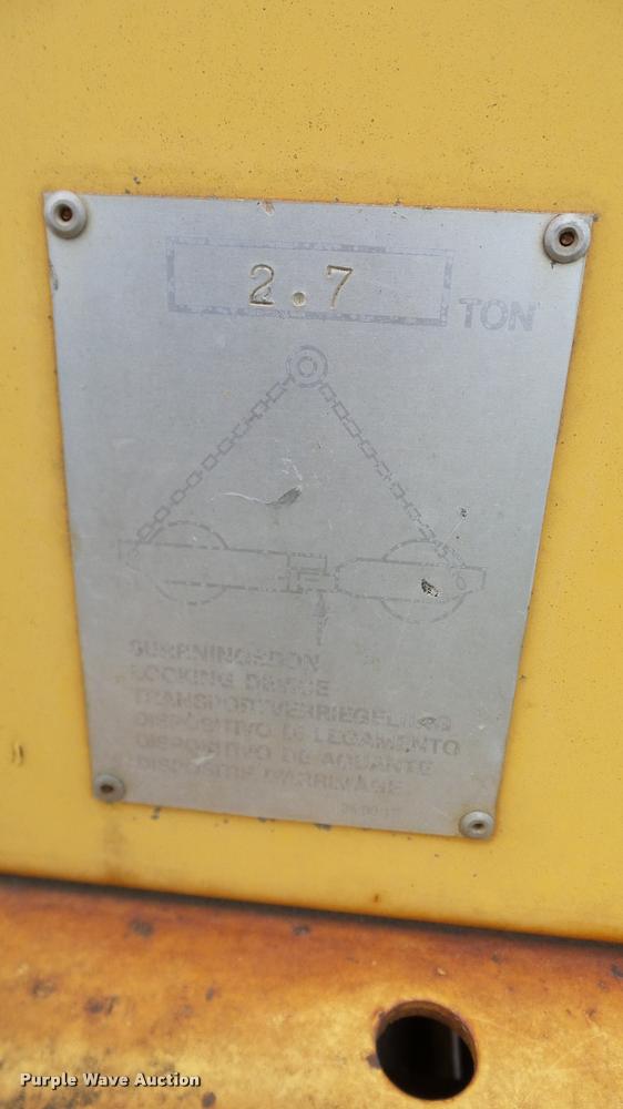 image for item L3145 1992 Dynapac CC121 double drum vibratory roller