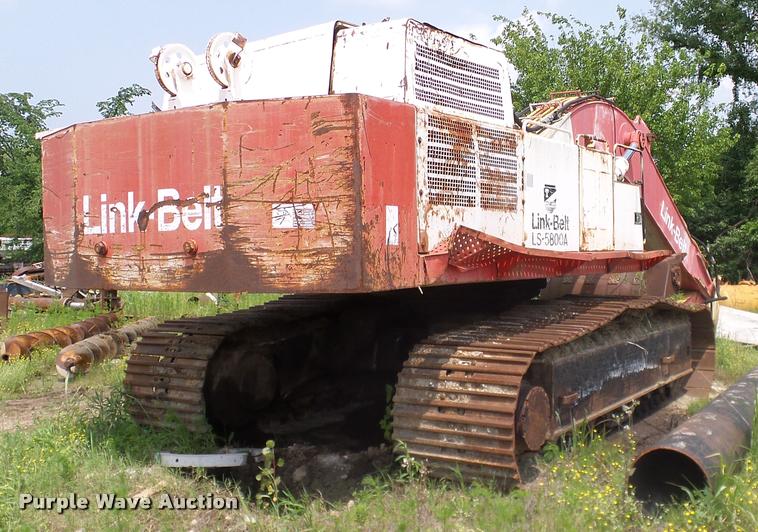 image for item L3148 1987 Link Belt LS-5800A excavator