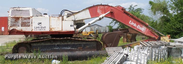 image for item L3148 1987 Link Belt LS-5800A excavator