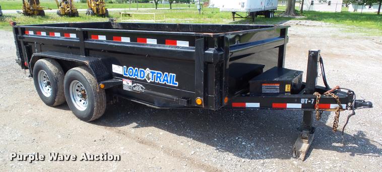 image for item L5548 2015 Load Trail dump trailer