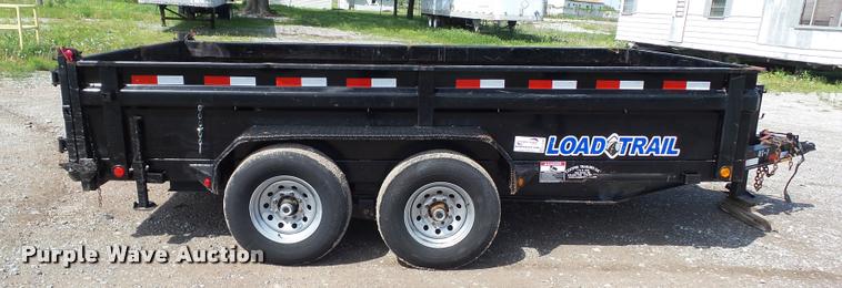 image for item L5548 2015 Load Trail dump trailer