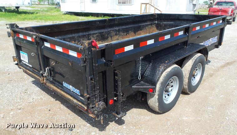 image for item L5548 2015 Load Trail dump trailer