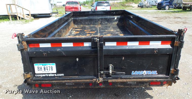 image for item L5548 2015 Load Trail dump trailer