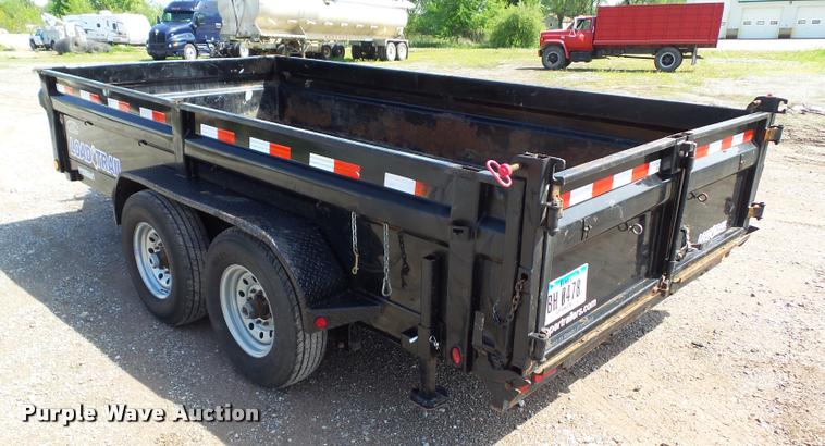 image for item L5548 2015 Load Trail dump trailer
