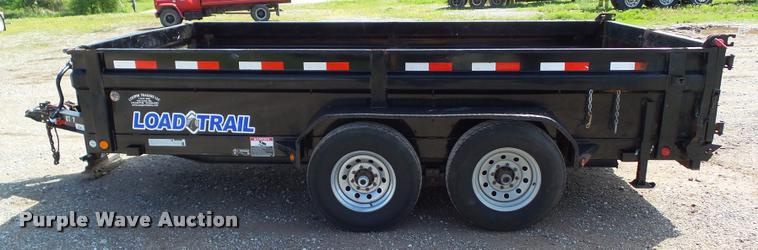 image for item L5548 2015 Load Trail dump trailer
