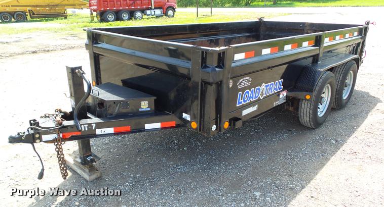 image for item L5548 2015 Load Trail dump trailer