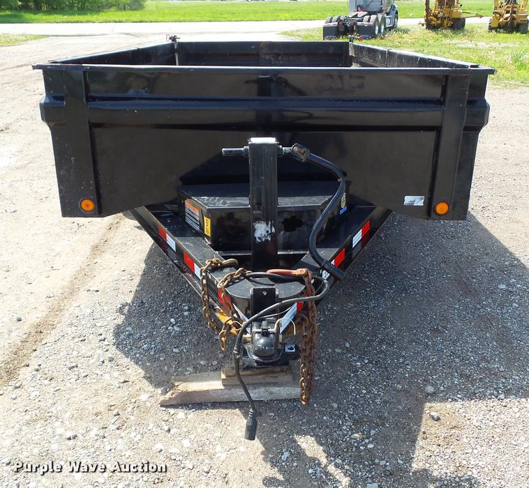 image for item L5548 2015 Load Trail dump trailer