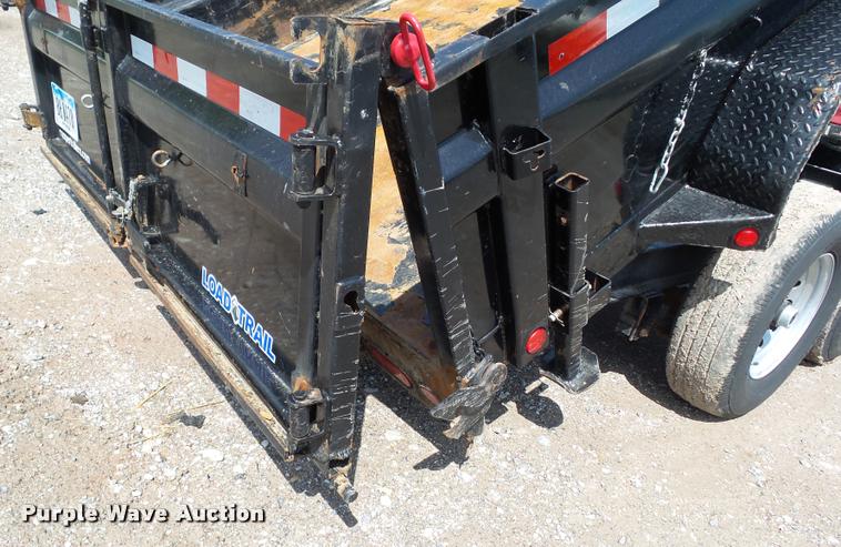 image for item L5548 2015 Load Trail dump trailer