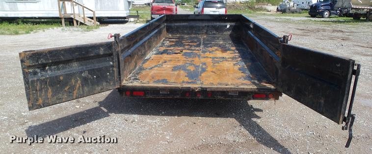 image for item L5548 2015 Load Trail dump trailer