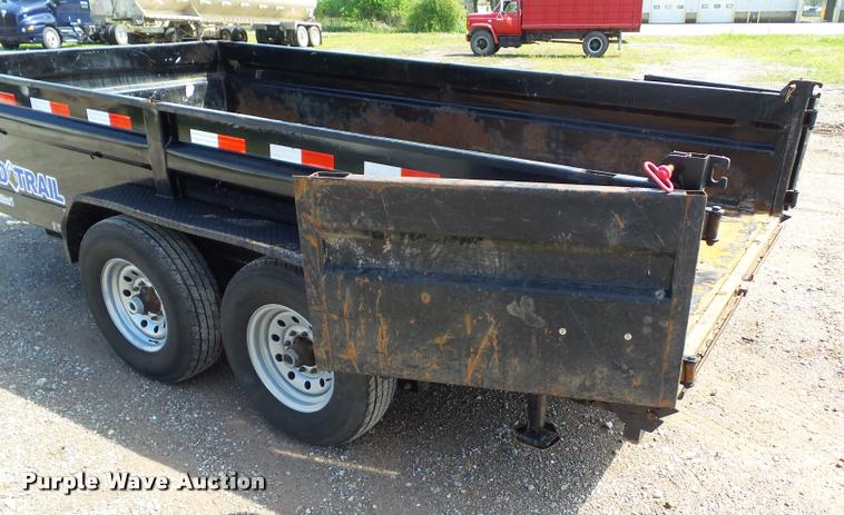 image for item L5548 2015 Load Trail dump trailer