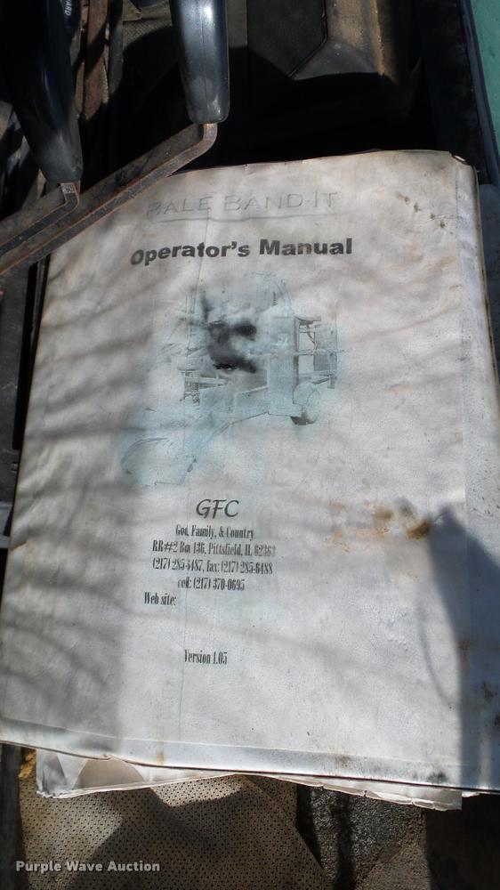image for item DA6180 GFC Bale Band-It 100 bale bundler