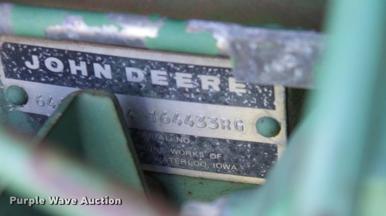 image for item DA6181 1981 John Deere 4440 tractor